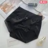 Roupa íntima feminina de seda gelo sem costura fina plus size algodão no entrepernas renda atacado sexy respirável calcinhas de menina