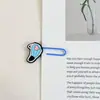 Marcadores de clip de papel de PVC, separadores de página médicos, artículos decorativos, clips de papel coloridos para manualidades, papelería para estudiantes, venta al por mayor para ventas transfronterizas