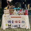 Tela colgante para mercado, mantel, anuncio promocional, puesto callejero de mercado nocturno, tela para puesto, mantel de picnic, accesorios, artículos de uso diario de moda