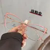 Chiai nuevos lentes personalizados ojo de gato anti-luz azul para usar sin maquillaje, armazón de lentes de moda, estilo retro europeo y americano, ventas directas de fábrica