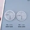 Molde de Resina de Cristal DIY Amapola Molinillo de Humo Casero Trituradora de Tabaco Molde de Silicona Al por Mayor en Stock