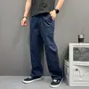 Pantalones Cargo Rectos Estilo Retro Americano Leñador Unisex Tendencia Estilo Coreano Frescos Sueltos Versátiles Básicos Casuales