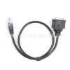 Cable de Comunicación de Pines Db9 a Cabeza de Cristal Rj45 8P8C Línea de Conexión para Equipo de Motor Extensión de Datos de Alimentación