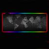 Mouse pad luminoso colorido rgb com luz LED, mousepad amazon amazon, jogo, almofada luminosa