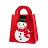 Bolsa de Manzana Navideña de Amazon Bolsa de Regalo de Nochebuena Dulce de Manzana Bolso de Fieltro Navideño Personalizado