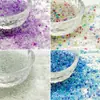 Acessórios para Nail Art Decorações DIY Resina Micro Pérolas Pérolas Bolha Pérolas de Vidro Transparentes Pérolas Bolha Iridescentes