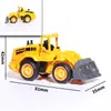 Juguetes de Autos de Aleación para Niños Vehículos de Ingeniería Metálicos Excavadoras Vehículos de Saneamiento Urbano y Tráfico Modelo de Coche Adornos Regalos