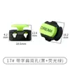 Botones Transfronterizos de Fábrica, Hebillas de Resorte de Plástico, Hebillas de Cuerda de Nailon, Botones Decorativos para Tiradores de Bolsos y Zapatos Negros