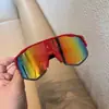 Óculos de equitação para esportes ao ar livre Óculos de sol Moda masculina Óculos coloridos Mountain Bike Óculos à prova de vento Internet Mulheres populares