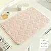 Alfombrilla absorbente de microfibra de secado rápido Amazon para barra de cocina, resistente a la suciedad, colgable, multifuncional, mantel rosa