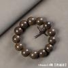 Pulsera de Sándalo Dorado 2.0 Pulsera de Cuentas de Sándalo para Hombre Cuentas de Rosario de Alta Densidad Pulsera para Mujer 108 Palo de Rosa Juego