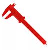 Fornecedor da Fabricante Paquímetro de Plástico Paquímetro Vernier Branco Vermelho Azul Preto Medição 150mm