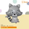 Globos de Papel de Aluminio con Forma de Animales de Dibujos Animados Jirafa Mono para Fiesta Transfronteriza Decoración de Ambiente para Escena Accesorios Venta al por Mayor