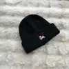 Chapéu de Lã Tricotado Bordado para Filhote de Cachorro para Mulheres no Outono e Inverno para Aquecimento e Mostrar o Rosto para Alunos do Ensino Fundamental e Casais Novo Chapéu Pulôver para Frio para Homens