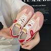 Zapatillas de Entrenamiento Ligeras y Transpirables Estilo Ballet para Mujer 2026, Zapatillas Versátiles de Bloques de Color de Suela Suave y Plana, Zapatos Deportivos Casuales