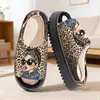 Suministro Especial Transfronterizo Zapatillas de Lino y Algodón con Dibujos Fábrica Hombres Mujeres Primavera Verano Otoño Zapatillas de Pareja POD Fábrica JIT Transfronteriza Dropshipping