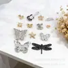 Nuevos Modelos Transfronterizos, Ventas Directas de Fábrica, Dijes para Zapatos, Diseños Mixtos Dulces y Geniales, Mariposa, Libélula, Guitarra DIY
