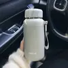 Taza Termo Simple de Acero Inoxidable 316 para Estudiantes, Diámetro Grande, Gran Capacidad, Adecuada para Hombres y Mujeres, para Preparar Té, Termo para Coche