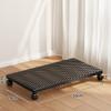 Estante para Flores de Pie para Sala de Estar Estante de Almacenamiento Móvil Bandeja Estante para Flores Subestructura Soporte de Rueda Universal Estante de Almacenamiento para Balcón