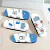 Nuevo Estuche para Gafas de Miopía con Dibujos Pintados en Spray Venta al por Mayor Estudiante Montura de Plástico Estuche para Gafas Logo Personalizado del Nombre de la Tienda