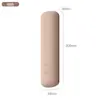 Bolsa de Almacenamiento para Brochas de Maquillaje, Conveniente para Viajar, Organizador de Brochas para Rubor y Sombras de Ojos, Silicona Impermeable, Caja de Almacenamiento de Aspecto Elegante, Bolsa Pequeña
