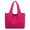 Nova Bolsa de Ombro/Mão Portátil de Nylon Oxford Leve Simples Casual de Viagem Moda Versátil Grande Capacidade para Mulheres Bolsa de Tecido