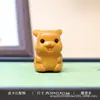 Adornos de madera de dibujos animados de Pikachu, cadena para teléfono, colgantes hechos a mano de sándalo, materiales para accesorios, venta al por mayor