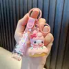 Chaveiro Kuromi Galvanizado UV Pingente de Mochila de Borracha Macia Pequeno Presente para Casal Figura de Máquina de Pegar Brinquedos Pequeno Presente Atacado