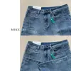Calça Jeans Micro-La Vintage Feminina Cintura Alta Primavera e Outono plus size menina cheinha Elástica Modeladora Formato Pera Boca de Sino Cavalo