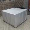 Equipo de Maquinaria Cubierta Transparente para Lluvia en Exteriores Muebles Estanterías Instrumentos Cubierta Antipolvo Mesa Silla Cubierta a Prueba de Viento y Sol