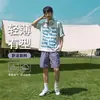 Pantalones Cortos de Seda de Hielo de Secado Rápido para Hombre, Estilo Delgado de Verano, Marca de Moda, Corte Holgado, Deportes al Aire Libre, Casual, Pantalones de Cinco Puntos con Sensación Fresca