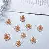 Acessórios para Unhas Artísticas Flor Sansheng Degradê Transparente Gelo Pequena Flor Brilhante Patch para Unha Usar Armadura Bolsa de Material DIY
