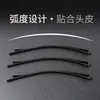 2026 Nueva Pinza Negra para Flequillo Lado del Cabello Accesorios para el Cabello Pasador Parte Trasera de la Cabeza Pinza para el Cabello Lado del Cabello Volumen