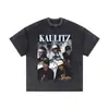 Camiseta Vintage Lavada da Banda de Rock Alemã Tokio Hotel A Turnê 2025