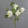 Flor de Sophora Flor Artificial Flor Falsa Decoración del Hogar Flor Decorativa Flor Suave Arreglo Floral Flor de Seda Arreglo Floral de una Sola Flor Flor para Paisajismo Arte Floral