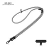 Cordón para Teléfono Móvil Tres en Uno, Largo Cruzado, Cuerda Desmontable para Teléfono Móvil, Cadena Tejida Fuerte para Colgar en el Cuello del Teléfono Móvil, Personalizado