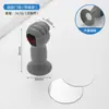 Correa de silicona fuerte magnético anti-colisión tope de puerta manija instalación sin perforación protector de puerta protector de pared amortiguador absorción de impactos parachoques de puerta tope de puerta