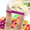Gomas de Pelo de Colores Dulces para Niños, Ligas para Cabello de Bebé que No Dañan el Cabello, Gomas de Alta Elasticidad, Lindos Accesorios para el Cabello de Niñas, Bandas para el Cabello
