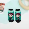 Calcetines de Anime Japonés para Padres e Hijos 2025 Comercio Exterior Otoño e Invierno Calcetines Cortos Tipo Mocasín de Moda Algodón Calcetines Personalizados Fabricante Venta al por Mayor