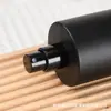Frasco de Vidro Preto Fosco para Perfume em Estoque, Frasco Spray Cosmético Preto Bloqueador de Luz, Frasco Refil de Perfume de Encaixe 30ml 50ml