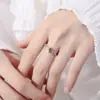 Anillo de Plata de Ley 925 con Estrella y Circonita para Mujer, Estilo Ins Simple de Verano, Anillo Abierto Versátil, Joyería Única y Elegante de Alta Gama