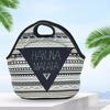 Bolsa de Almacenamiento Aislada de Material de Buceo Popular, Bolsa de Almuerzo Portátil Impresa para Picnic al Aire Libre, Bolsa de Almuerzo Definitiva