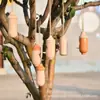 Productos Exteriores Transfronterizos, Artesanías de Madera para Jardín, Comedero para Colibríes, Comedero para Pájaros Colgante, Madera de Haya Ecológica