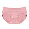 Directo de FábricaEnvío Gratis Ropa Interior para Mujer Algodón Puro Transpirable Ropa Interior para Dama Cintura Media Entrepierna de Algodón Puro Ropa Interior Moldeadora para el Vientre