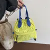 Bolso ligero para mujer, nuevo y moderno 2026, otoño, casual, moda versátil, nicho, colorblock, bolso de hombro cruzado