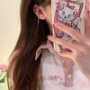 Clip para oreja estilo coreano sin agujero sentido de alta gama nicho estilo frío exquisito distintivo aretes combinables borla mariposa clip para oreja de mujer