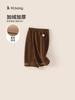 Ropa Infantil Bangxuan Invierno Nuevos Productos Pantalones de Encaje para Niños Pantalones de Pierna Ancha para Niñas Pantalones Largos de Pana Bordados Pantalones para Niñas