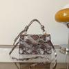 Bolsa de Hombro Ins Versátil Nueva Primavera Elegante Simple Cuadrada Pequeña Bolsa de Mujer Popular en Internet de Gama Alta Moderna