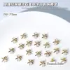 Acessórios de Unha Artística Laço de Zircônia Estilo Japonês Tendência Laço Ultra Brilhante Luxo Zircônia Pérola Diamante Decoração de Unha