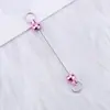 Nuevo varilla para ensartar DIY, varilla colgante accesorio de llavero de cuentas de colores con forma de calabaza creativa, en stock